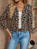 Veste Courte Léopard
