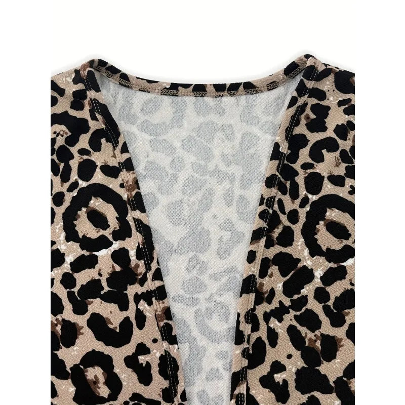 Veste Courte Léopard